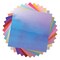 Craft Express Vinyl Sheets - Two Toned, Assorted Colors, 12" x 12", Set of 10